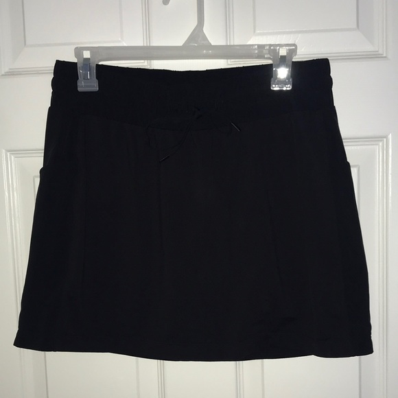 Athleta Black Tennis Skirt, Size Small - Picture 1 of 7